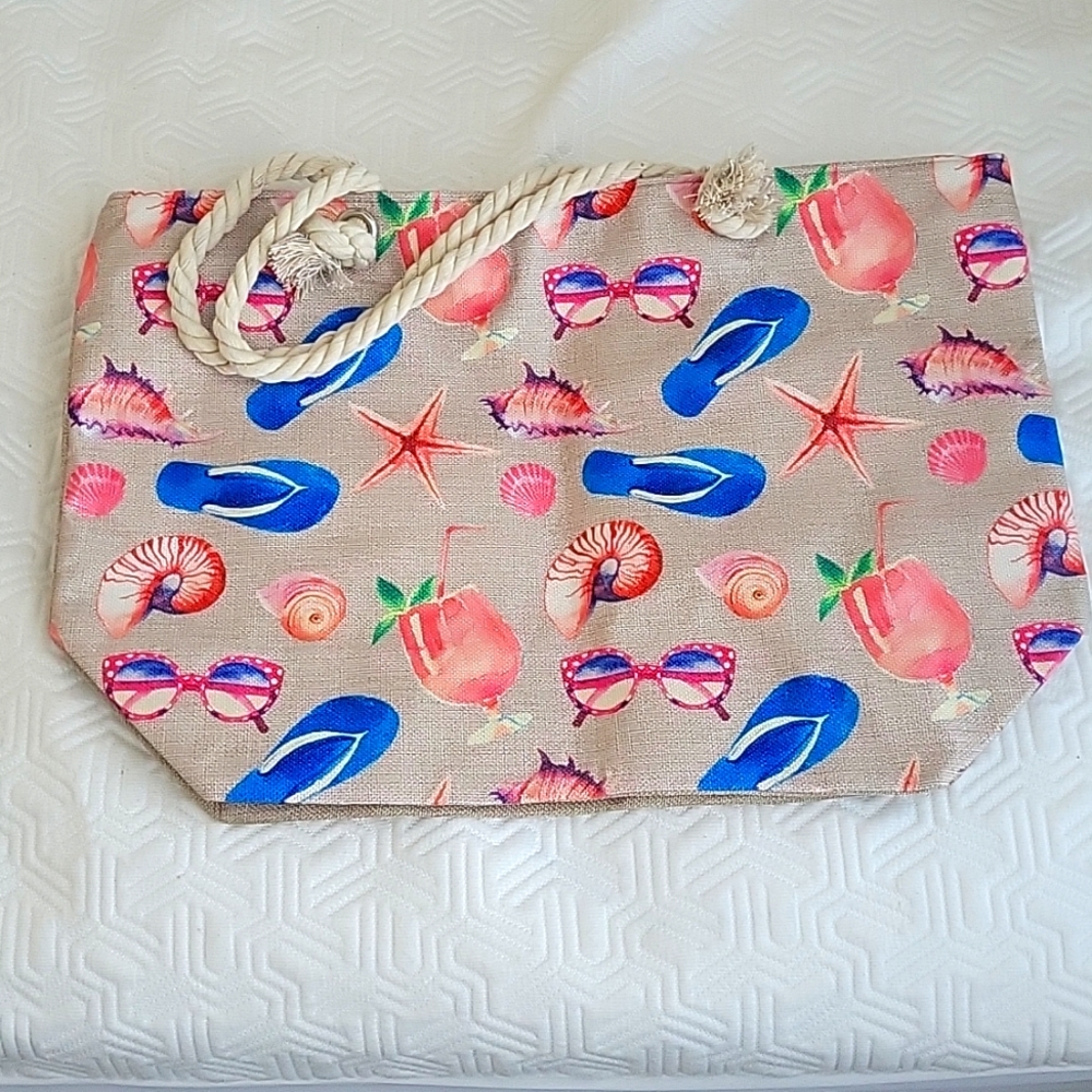 3 for $15 NowT Canvas Beach Carryall Tote